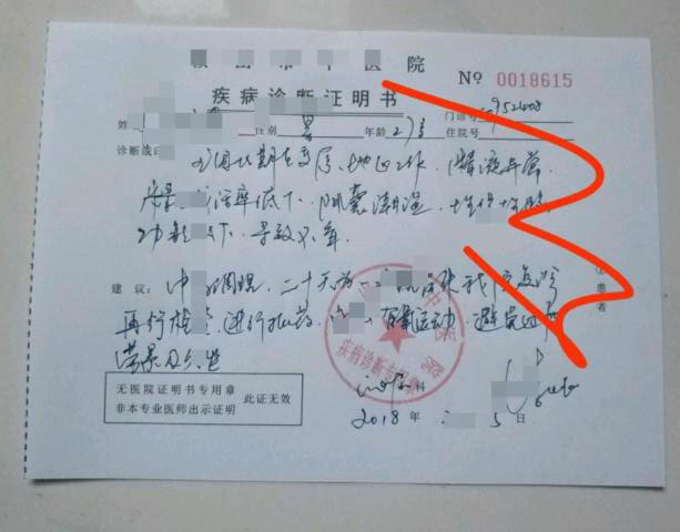 医院证明